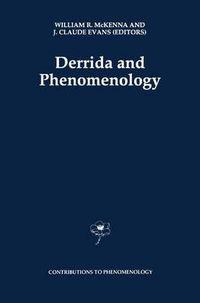 Cover image for Derrida and Phenomenology