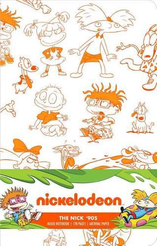 Cover image for The Nick '90s Ruled Notebook