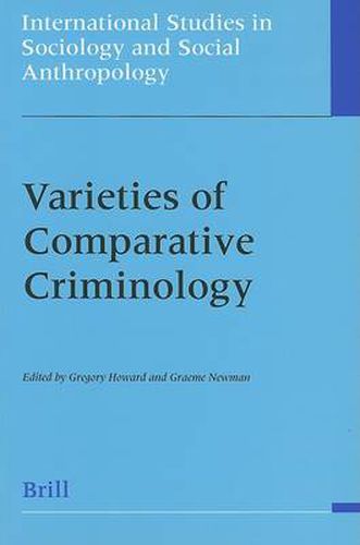 Cover image for Varieties of Comparative Criminology