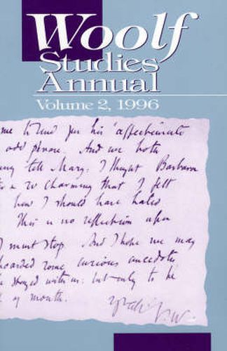 Woolf Studies Annual: 1996