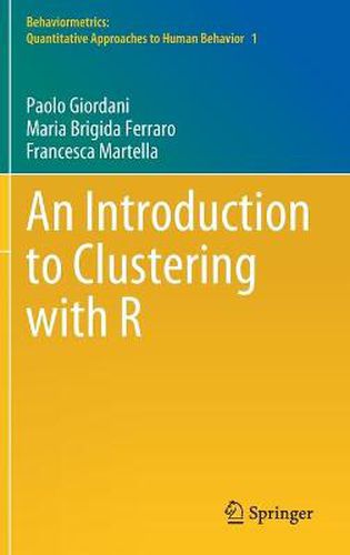 Cover image for An Introduction to Clustering with R