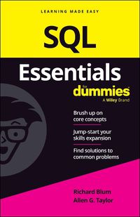 Cover image for SQL Essentials For Dummies