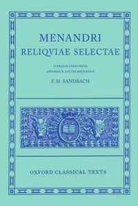 Cover image for Menander Reliquiae Selectae