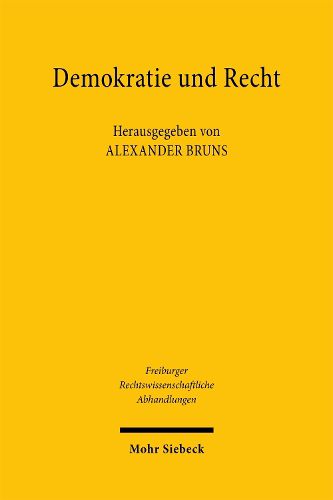 Cover image for Demokratie und Recht