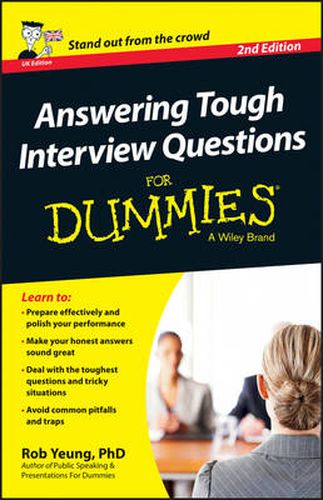 Cover image for Answering Tough Interview Questions For Dummies - UK