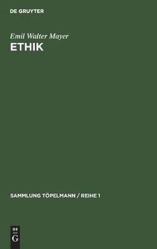 Cover image for Ethik