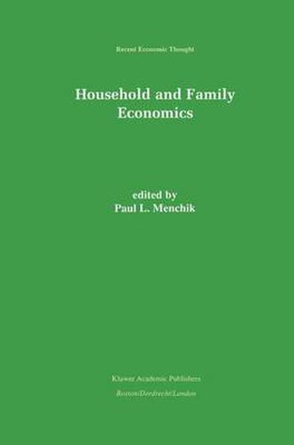 Cover image for Household and Family Economics