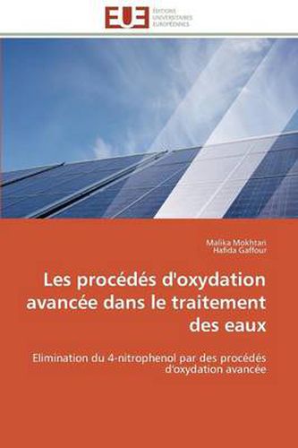 Cover image for Les Proc d s d'Oxydation Avanc e Dans Le Traitement Des Eaux