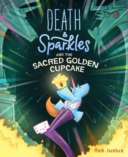 Cover image for Death & Sparkles and the Sacred Golden Cupcake