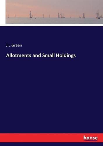 Cover image for Allotments and Small Holdings