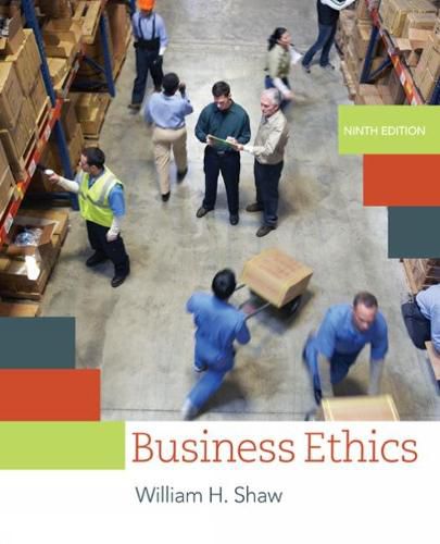 Cover image for Business Ethics: A Textbook with Cases