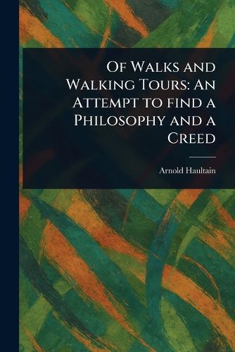 Cover image for Of Walks and Walking Tours