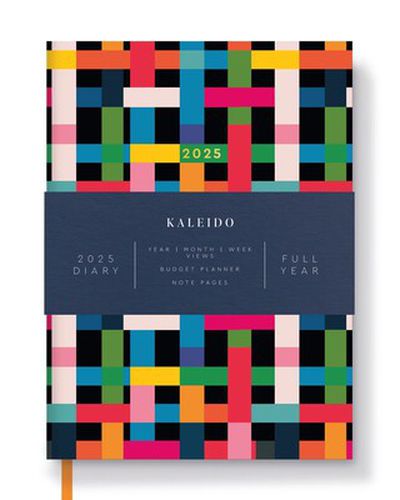 Plaid 2025 Monthly & Weekly Diary Planner