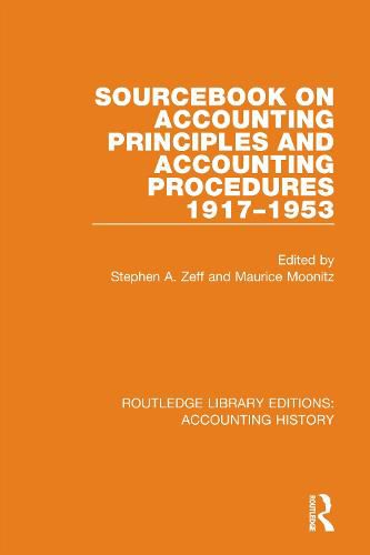 Cover image for Sourcebook on Accounting Principles and Accounting Procedures, 1917-1953