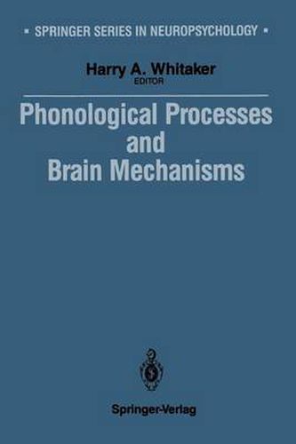 Cover image for Phonological Processes and Brain Mechanisms