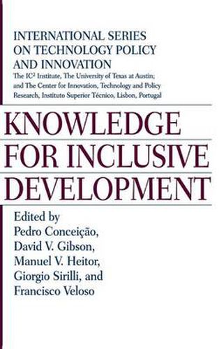 Cover image for Knowledge for Inclusive Development