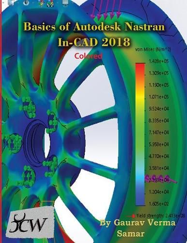 Cover image for Basics of Autodesk Nastran In-CAD 2018 (Colored)