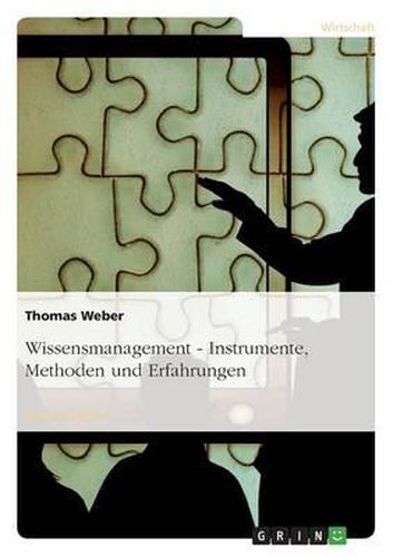 Cover image for Wissensmanagement - Instrumente, Methoden Und Erfahrungen