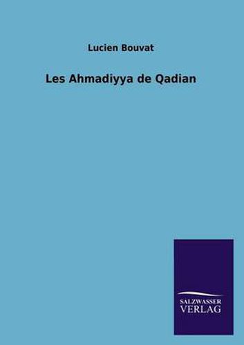 Cover image for Les Ahmadiyya de Qadian