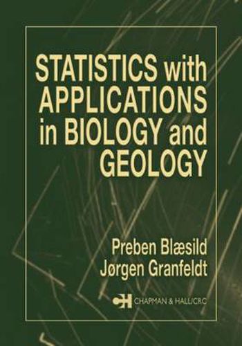 Cover image for Statistics with Applications in Biology and Geology