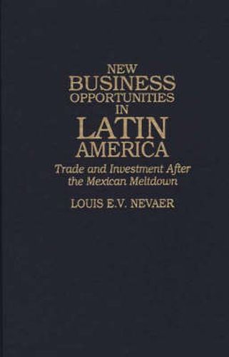 Cover image for New Business Opportunities in Latin America: Trade and Investment After the Mexican Meltdown