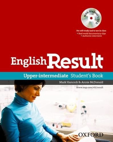 English Result: Upper-Intermediate: Student's Book with DVD Pack: General English four-skills course for adults