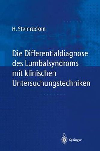 Cover image for Die Differentialdiagnose Des Lumbalsyndroms Mit Klinischen Untersuchungstechniken