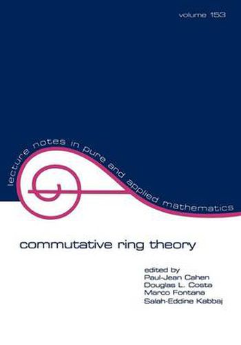 Cover image for Commutative Ring Theory