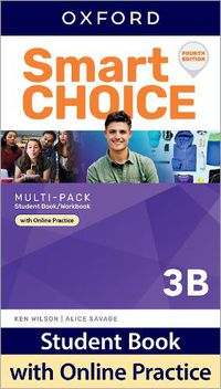 Cover image for Smart Choice: Level 3: Multi-Pack: Student Book/Workbook Split Edition B