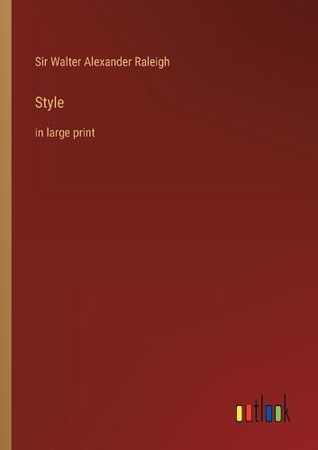 Cover image for Style