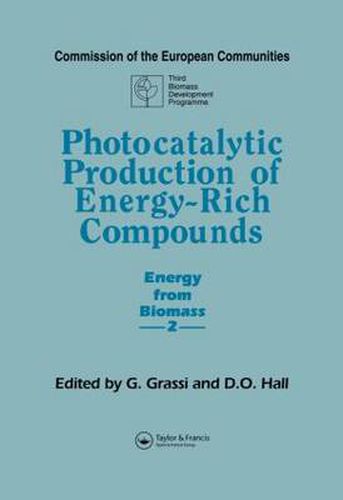 Cover image for Photocatalytic Production of Energy-Rich Compounds