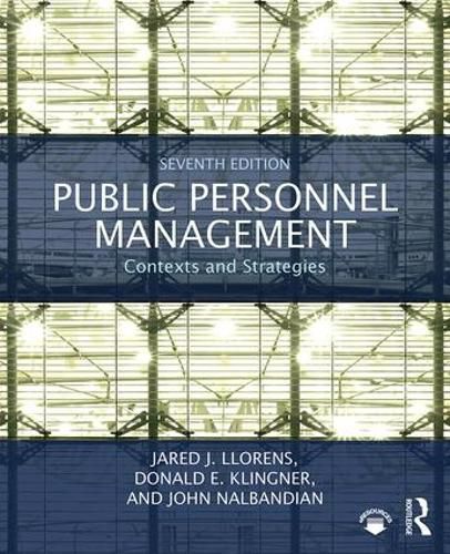 Cover image for Public Personnel Management: Contexts and Strategies