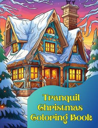 Cover image for Tranquil Christmas Coloring Book