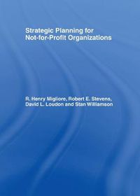 Cover image for Strategic Planning for Not-for-Profit Organizations