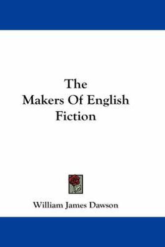 Cover image for The Makers of English Fiction