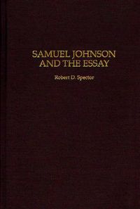 Cover image for Samuel Johnson and the Essay