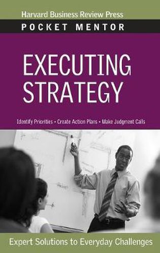 Cover image for Executing Strategy