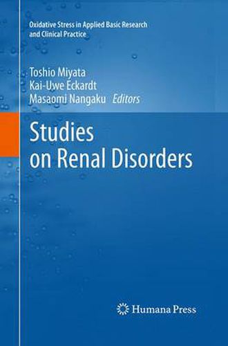 Cover image for Studies on Renal Disorders