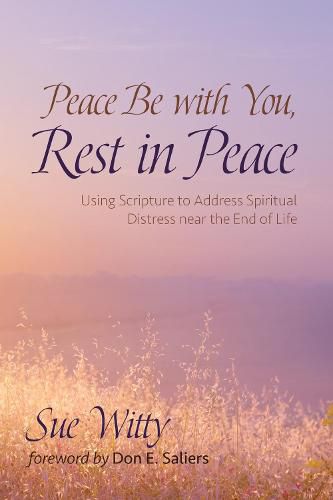 Cover image for Peace Be with You, Rest in Peace: Using Scripture to Address Spiritual Distress Near the End of Life