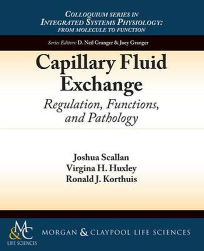 Cover image for Capillary Fluid Exchange: Regulation, Functions, and Pathology