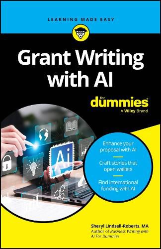 Cover image for Grant Writing with AI For Dummies