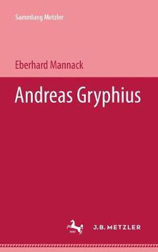 Cover image for Andreas Gryphius
