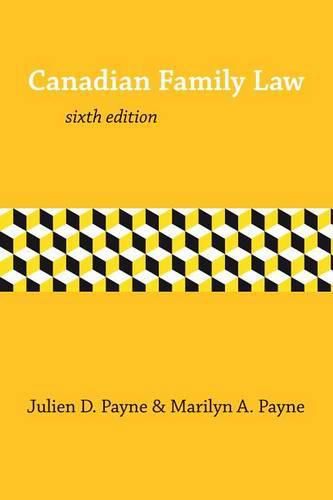 Cover image for Canadian Family Law, 6/E