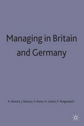 Managing in Britain and Germany