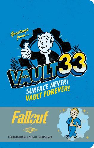 Cover image for Fallout: The Official Hardcover Journal of Vault 33