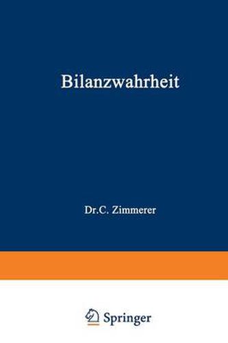 Bilanzwahrheit: Wunsch Und Wirklichkeit