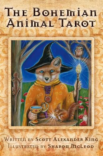 Cover image for Bohemian Animal Tarot