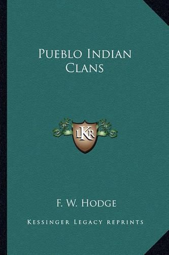 Cover image for Pueblo Indian Clans