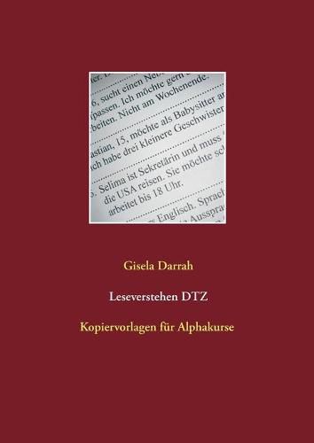 Cover image for Leseverstehen DTZ: Kopiervorlagen fur Alphakurse