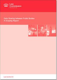 Cover image for Data sharing between public bodies: a scoping report